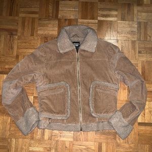 Vintage Guess Corduroy Sherpa Jacket